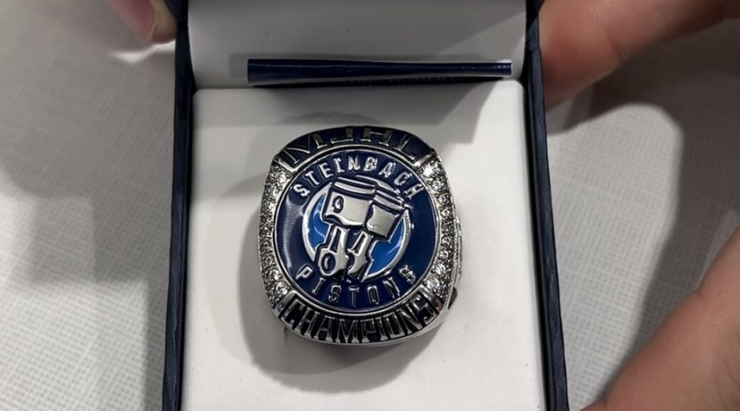 2023 Championship Team Receives Championship Rings Steinbach Pistons